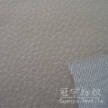 Tissu 100% de polyester de velours de relief collé avec le support de T / C